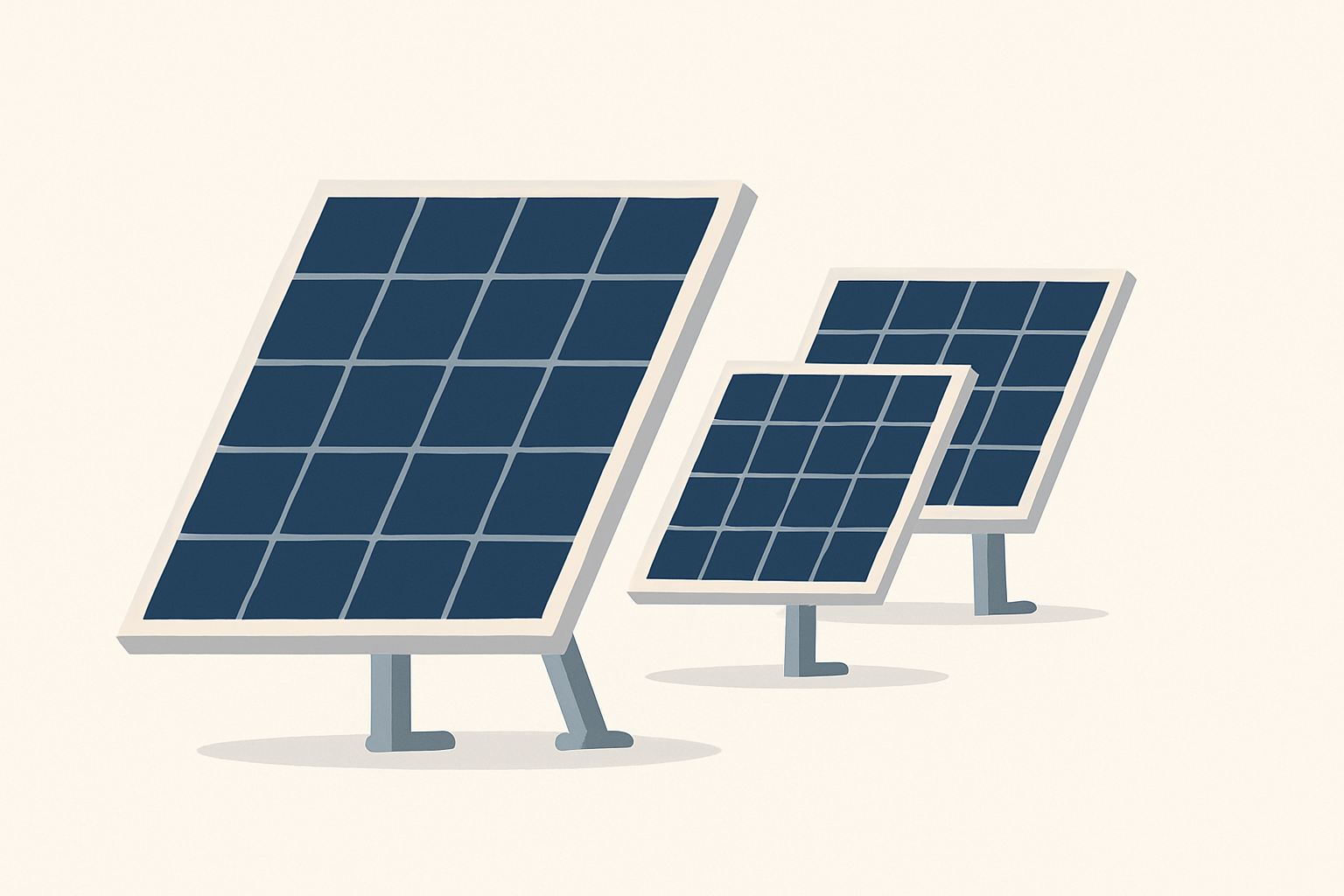 Hochwertige Solarmodule für verschiedene Wetterbedingungen